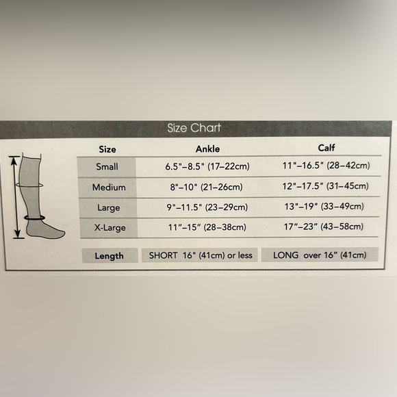 Therafirm Sheer Women 15-20 mmHg Compression KneeHigh SzXL Neutral NIB Retail$50 - Picture 8 of 8